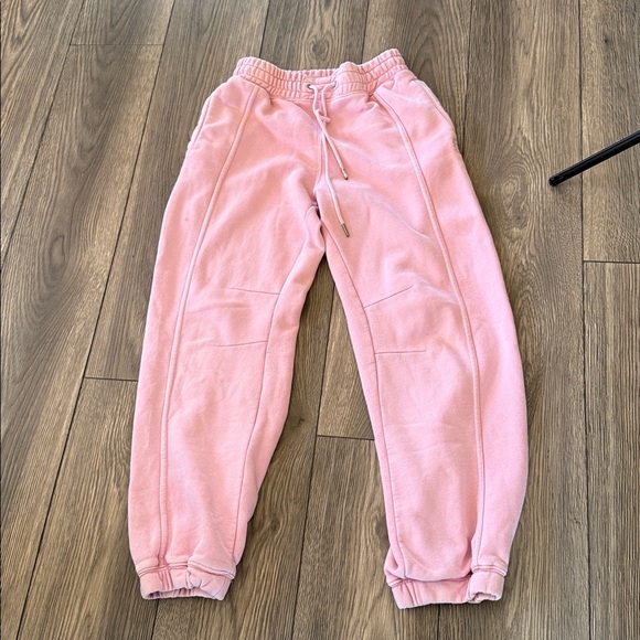 free people movement Pants - Free people barrel lof g Pink Jogger Sweatpants - Soft Drawstring Bottoms